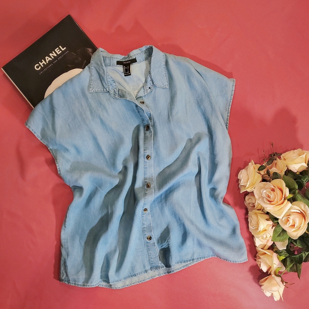 Forever XXI Chambray Button Down